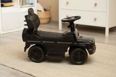 Машинка для катання Caretero (Toyz) Mercedes G350 D з батьківською ручкою Black